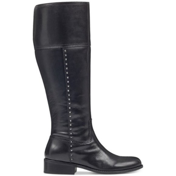 Marc Fisher Shoes - Marc Fisher Galaya Leather Studded Boot Size 6M
